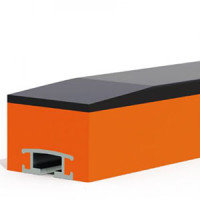 Polyurethane Conveyor Impact Skid Bar